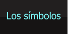 Los símbolos